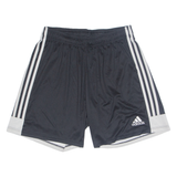 ADIDAS Mens Sports Shorts Black Relaxed L W28