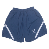 US AIR FORCE Lined Mens Swimming Shorts Blue Relaxed S W23