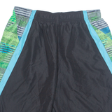 NIKE Mesh Lined Mens Swimming Shorts Black Relaxed L W30