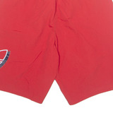 ADIDAS ORIGINALS Mesh Lined Mens Swimming Shorts Red Relaxed S W26