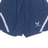 US AIR FORCE Lined Mens Swimming Shorts Blue Relaxed M W24