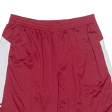 ADIDAS Indiana Hoosiers Football USA Mens Sports Shorts Red Relaxed XL W33