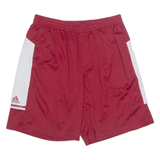 ADIDAS Indiana Hoosiers Football USA Mens Sports Shorts Red Relaxed XL W33