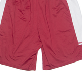 ADIDAS Indiana Hoosiers Football USA Mens Sports Shorts Red Relaxed XL W33