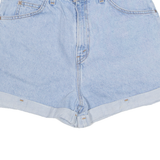 LEVI'S Turn Up High Waist 954 Womens Denim Shorts Blue Regular S W28