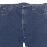 Vintage DICKIES Workwear Mens Denim Shorts Blue Regular 90s XL W42
