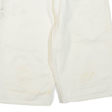 CARHARTT Klondike Mens Denim Shorts White M W34