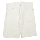 CARHARTT Klondike Mens Denim Shorts White M W34