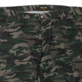 ATLAS Mens Cargo Shorts Green Camouflage XL W44