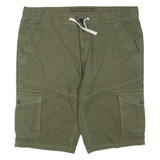 Mens Cargo Shorts Green 3XL W42