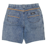 DRIVER Mens Denim Shorts Blue M W34