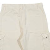 Mens Cargo Shorts Beige M W30