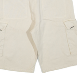 Mens Cargo Shorts Beige M W30