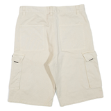 Mens Cargo Shorts Beige M W30