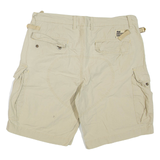 Mens Cargo Shorts Beige M W32