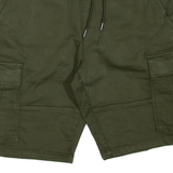CLOCKHOUSE Mens Casual Shorts Green M W34