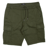 CLOCKHOUSE Mens Casual Shorts Green M W34