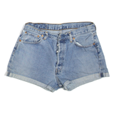 LEVI'S Womens Denim Shorts Blue M W32