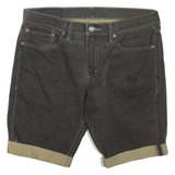 LEVI'S 511 Womens Denim Shorts Grey M W32