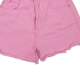 COSMOS Womens Denim Shorts Pink XS W26