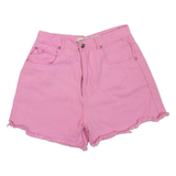 COSMOS Womens Denim Shorts Pink XS W26