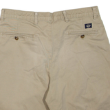 DOCKERS Mens Chino Shorts Beige M W34