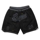 LEGEND Mens Sports Shorts Black L W30