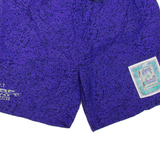 MASTER Mesh Lined Mens Swimming Shorts Purple M W30