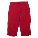 MAMMUT Womens Cargo Shorts Red S W28