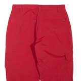 MAMMUT Womens Cargo Shorts Red S W28