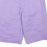 DICKIES Mens Casual Shorts Purple M W30