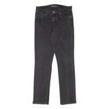 LEVI'S Mid Rise Womens Jeans Black Slim Skinny W28 L29