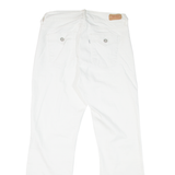 LEVI'S 529 Curvy Womens Jeans White Regular Bootcut W28 L29