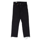 LEVI'S 501 BIG E Jeans Womens Black Regular Straight W26 L25
