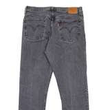 LEVI'S 501 BIG E Jeans Womens Grey Regular Straight W30 L28