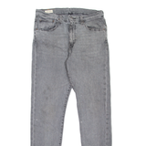 LEVI'S 512 BIG E Jeans Mens Grey Slim Tapered W33 L32