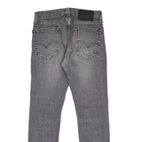 LEVI'S 519 BIG E Jeans Mens Grey Slim Skinny Stone Wash W30 L30