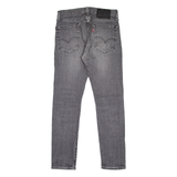 LEVI'S 519 BIG E Jeans Mens Grey Slim Skinny Stone Wash W30 L30