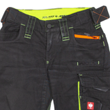 Womens Workwear Shorts Black UK 4 W26