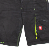 Womens Workwear Shorts Black UK 4 W26