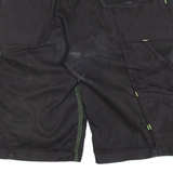 Womens Workwear Shorts Black UK 4 W26