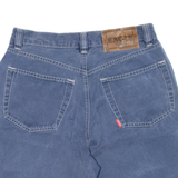 EAGLE FORCE Womens Denim Shorts Blue M W30