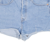 LEVI'S Ribcage BIG E Womens Denim Shorts Blue S W27