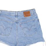 LEVI'S BIG E Womens Denim Shorts Blue M W30