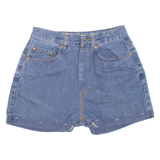 LEVI'S 501 Womens Denim Shorts Blue M W29