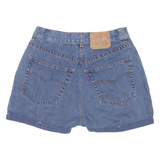 LEVI'S 501 Womens Denim Shorts Blue M W29
