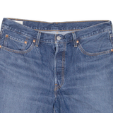 LEVI'S 501 BIG E Womens Denim Shorts Blue M W32