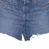 LEVI'S 501 BIG E Womens Denim Shorts Blue M W32