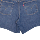 LEVI'S 501 BIG E Womens Denim Shorts Blue M W32