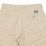 DOCKERS Mens Chino Shorts Beige M W33